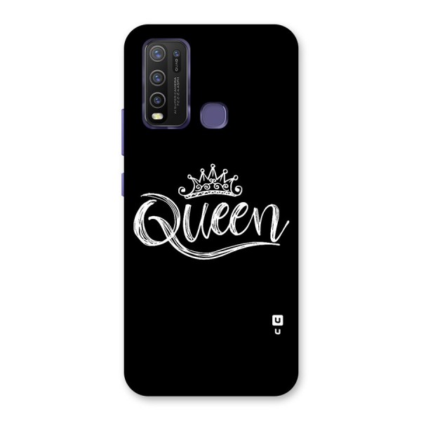 Queen Crown Back Case for Vivo Y30