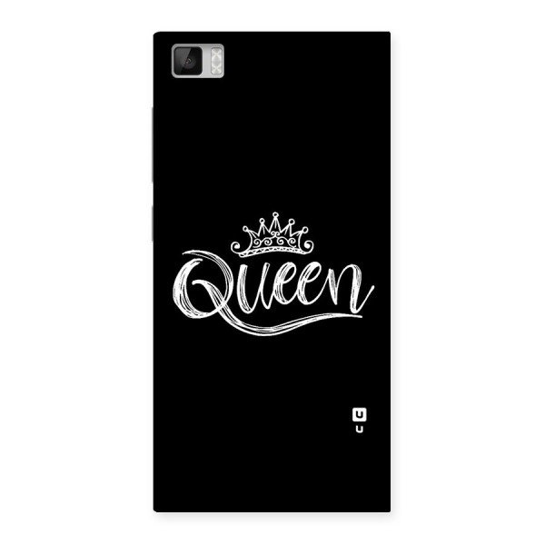 Queen Crown Back Case for Xiaomi Mi3