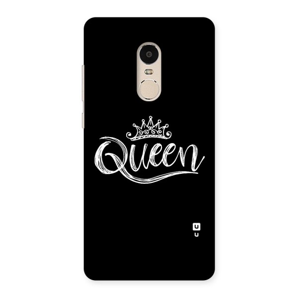 Queen Crown Back Case for Xiaomi Redmi Note 4