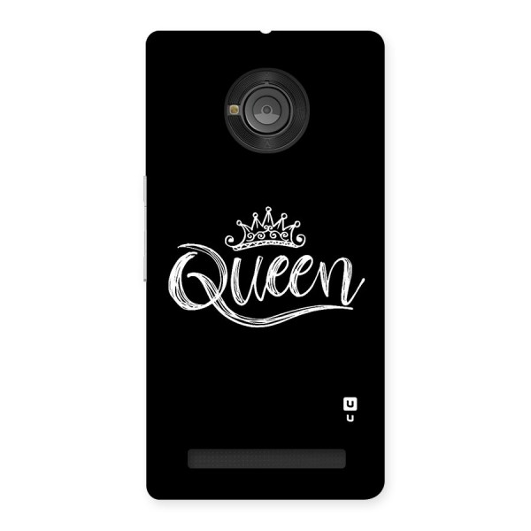 Queen Crown Back Case for Yu Yuphoria