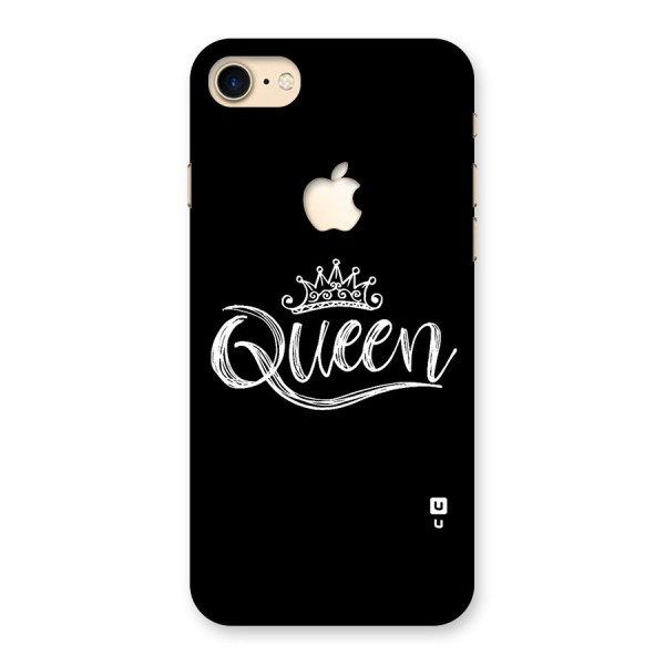 Queen Crown Back Case for iPhone 7 Apple Cut