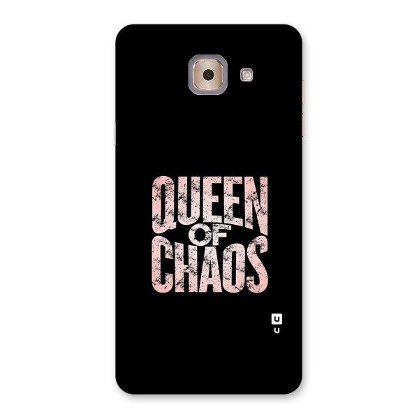 Queen of Chaos Back Case for Galaxy J7 Max