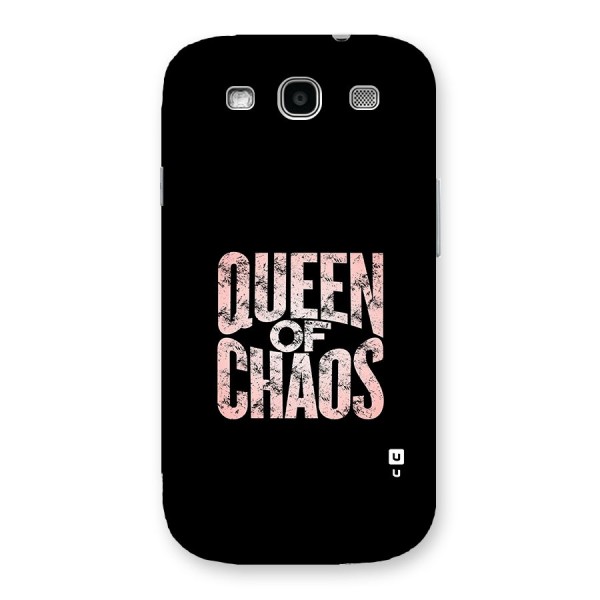 Queen of Chaos Back Case for Galaxy S3 Neo