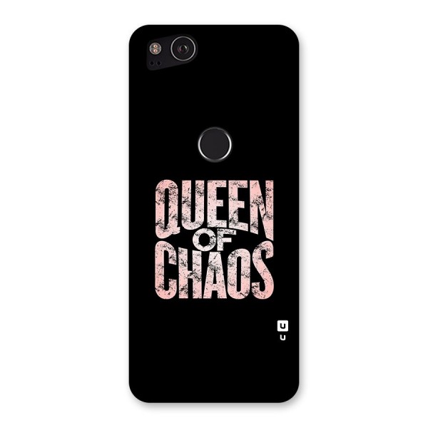 Queen of Chaos Back Case for Google Pixel 2