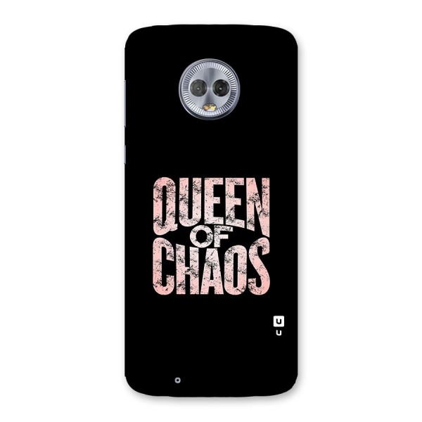 Queen of Chaos Back Case for Moto G6