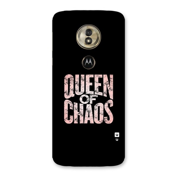 Queen of Chaos Back Case for Moto G6 Play