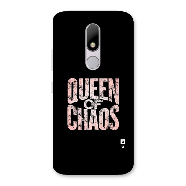 Queen of Chaos Back Case for Moto M