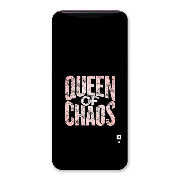 Queen of Chaos Back Case for Oppo Find X