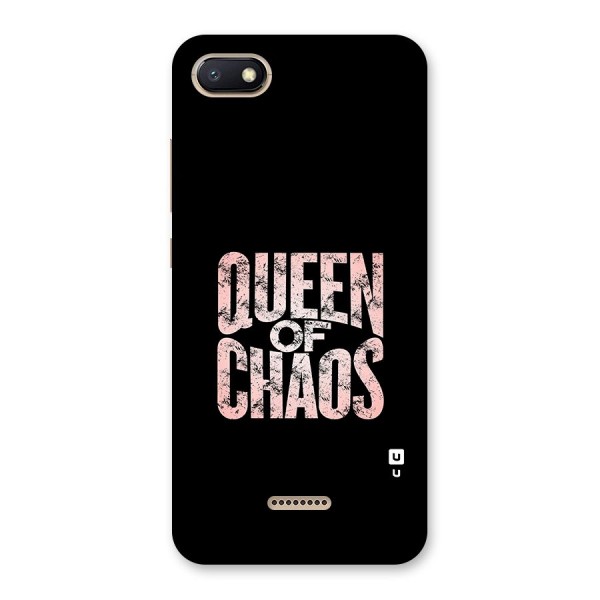 Queen of Chaos Back Case for Redmi 6A