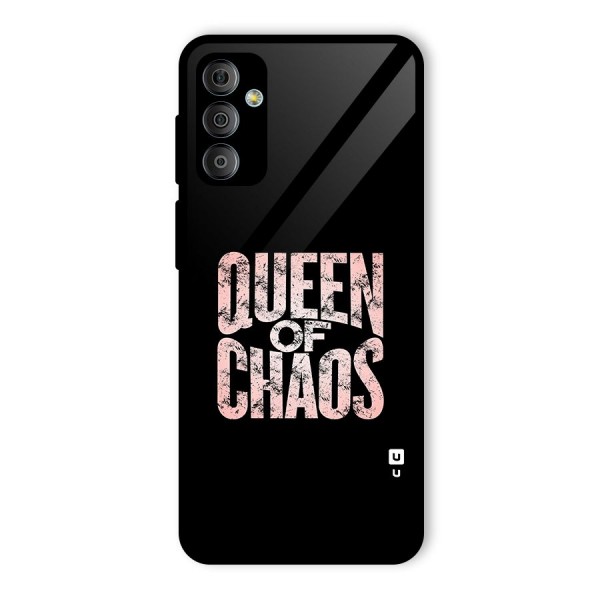 Queen of Chaos Glass Back Case for Galaxy F23