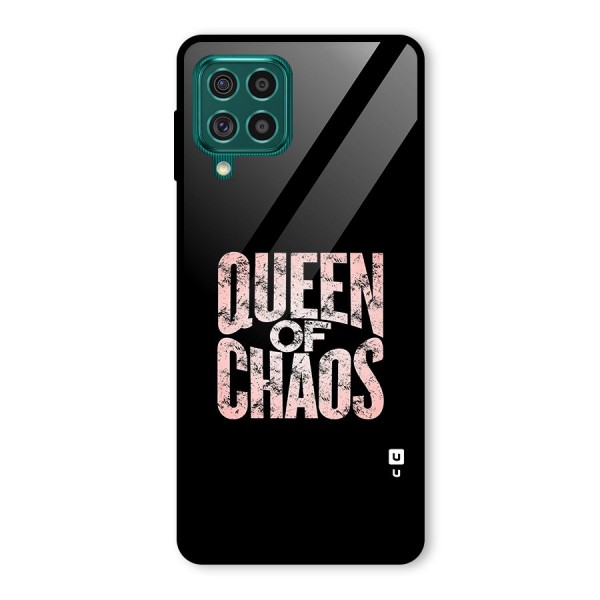 Queen of Chaos Glass Back Case for Galaxy F62