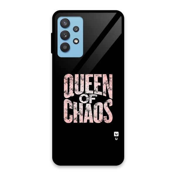 Queen of Chaos Glass Back Case for Galaxy M32 5G