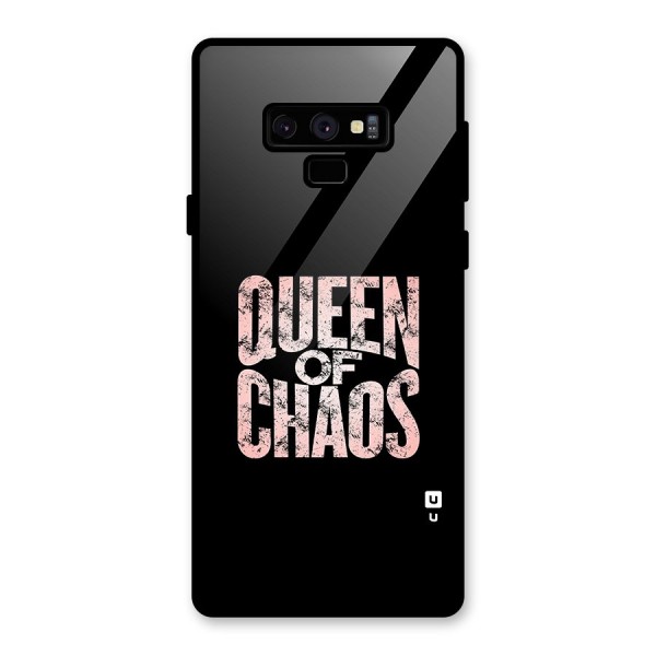 Queen of Chaos Glass Back Case for Galaxy Note 9