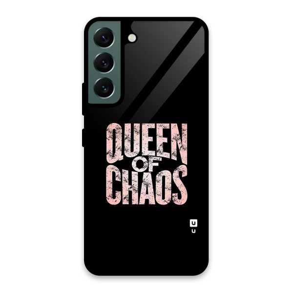 Queen of Chaos Glass Back Case for Galaxy S22 5G