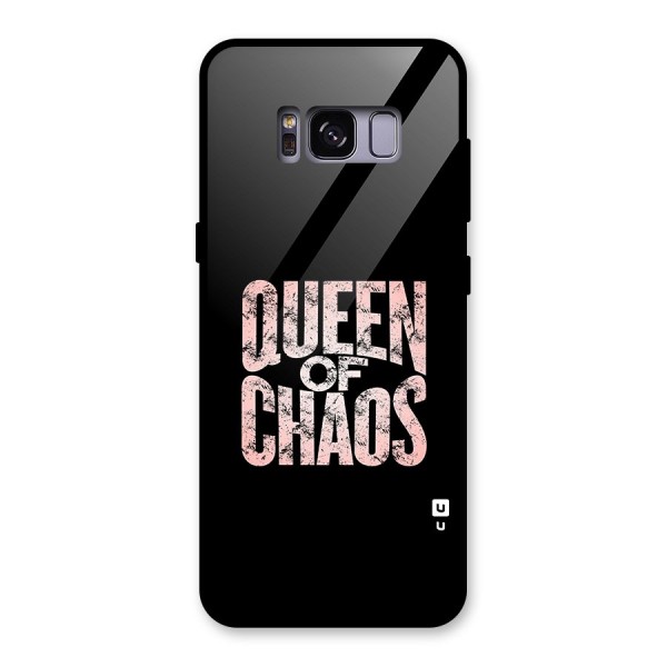 Queen of Chaos Glass Back Case for Galaxy S8