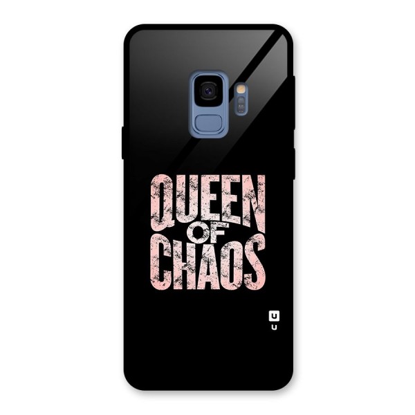 Queen of Chaos Glass Back Case for Galaxy S9