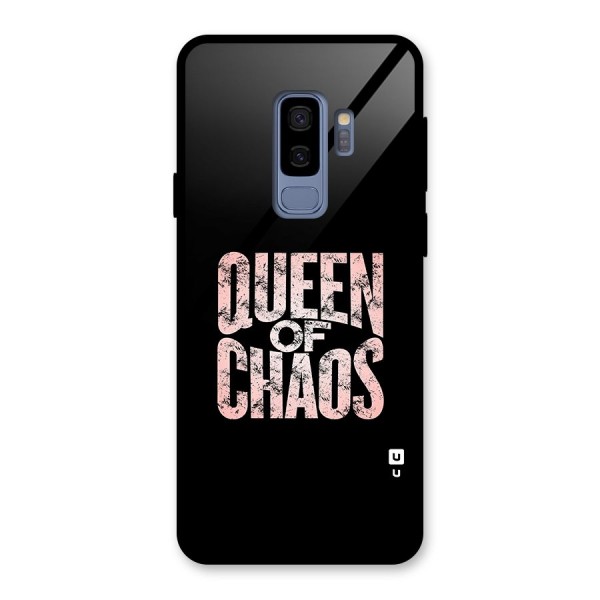 Queen of Chaos Glass Back Case for Galaxy S9 Plus