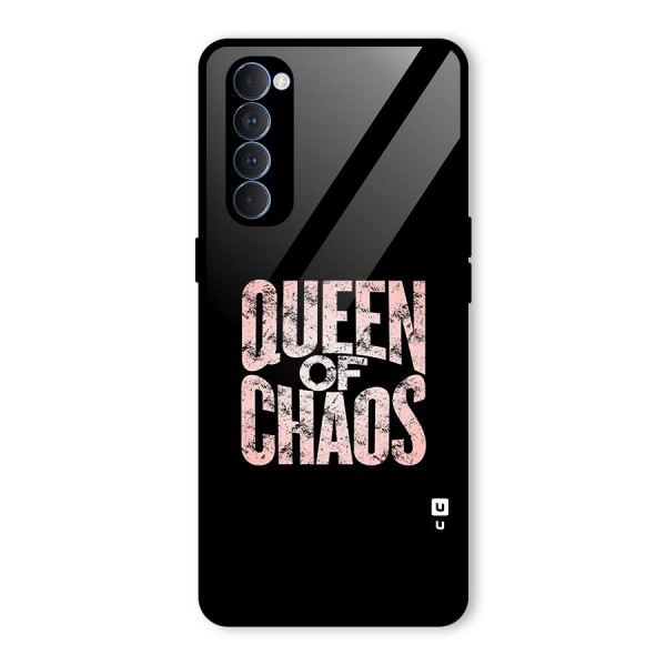 Queen of Chaos Glass Back Case for Oppo Reno4 Pro