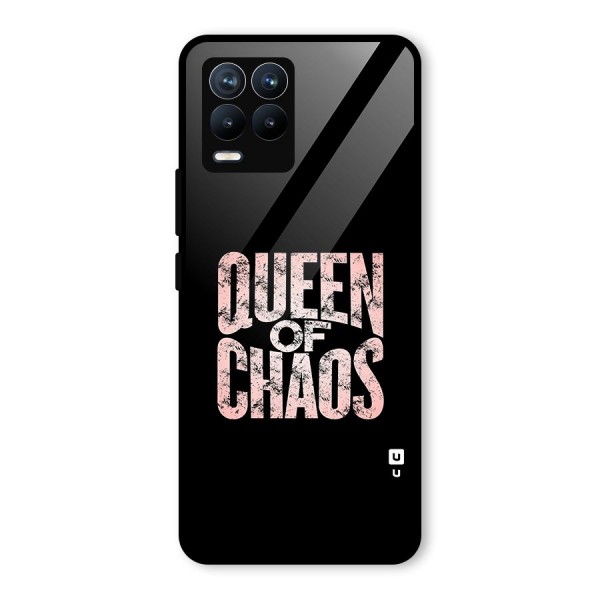 Queen of Chaos Glass Back Case for Realme 8