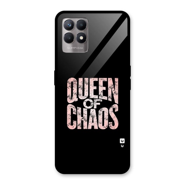 Queen of Chaos Glass Back Case for Realme 8i