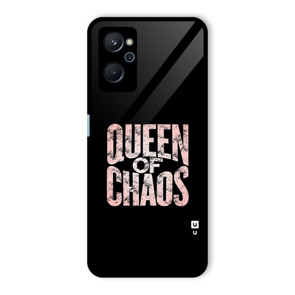 Queen of Chaos Glass Back Case for Realme 9i