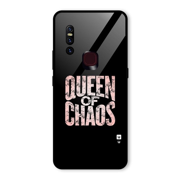 Queen of Chaos Glass Back Case for Vivo V15