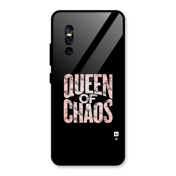 Queen of Chaos Glass Back Case for Vivo V15 Pro