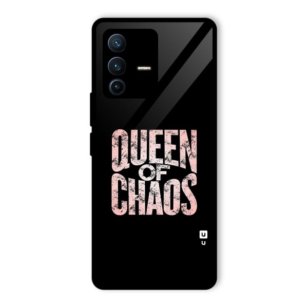 Queen of Chaos Glass Back Case for Vivo V23 Pro