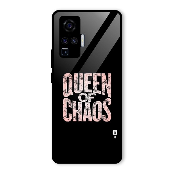 Queen of Chaos Glass Back Case for Vivo X50 Pro