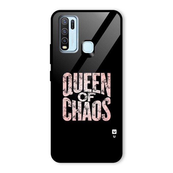 Queen of Chaos Glass Back Case for Vivo Y30