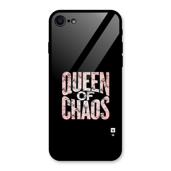 Queen of Chaos Glass Back Case for iPhone 8