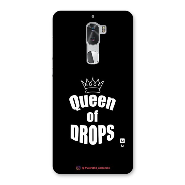 Queen of Drops Black Back Case for Coolpad Cool 1