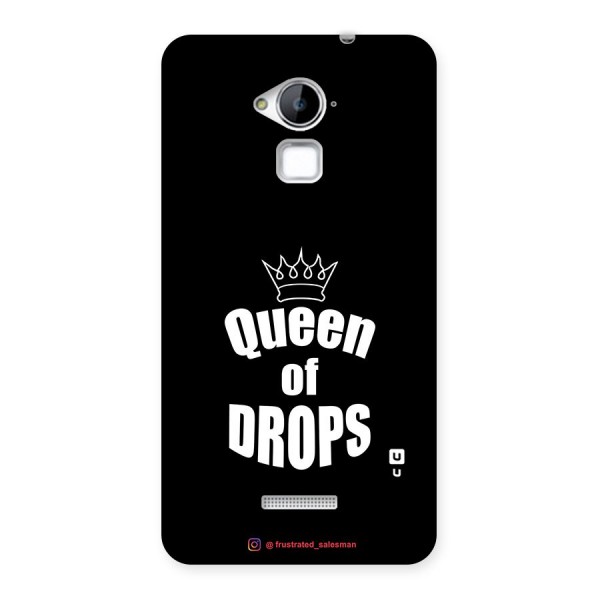 Queen of Drops Black Back Case for Coolpad Note 3