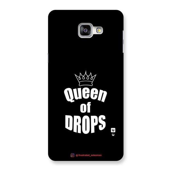 Queen of Drops Black Back Case for Galaxy A9