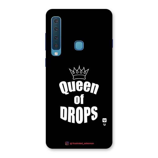 Queen of Drops Black Back Case for Galaxy A9 (2018)