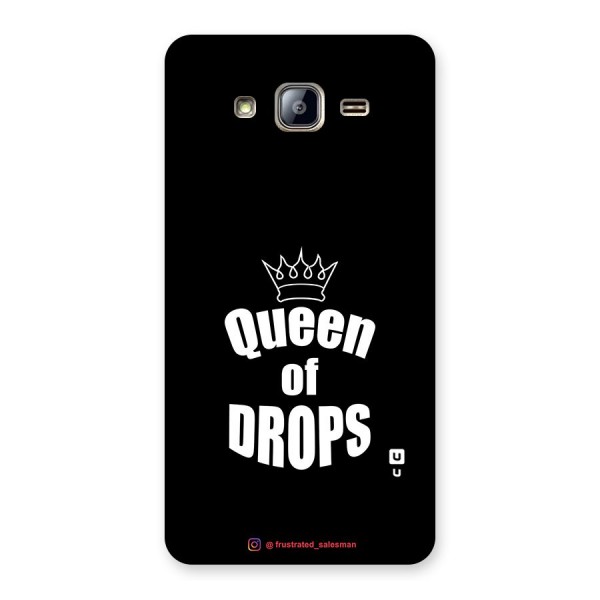 Queen of Drops Black Back Case for Galaxy On5