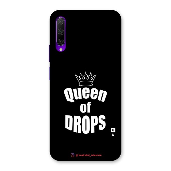 Queen of Drops Black Back Case for Honor 9X Pro