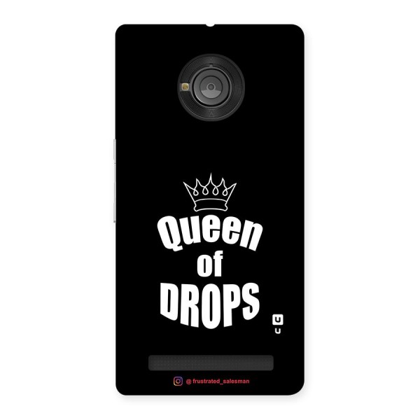 Queen of Drops Black Back Case for Yu Yuphoria