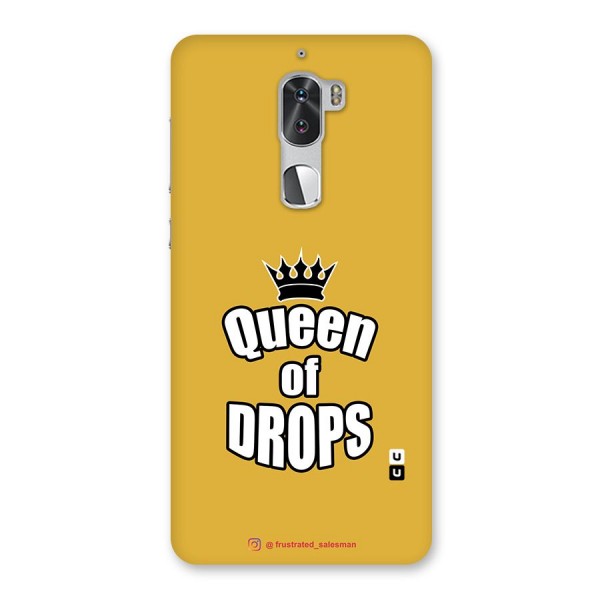 Queen of Drops Mustard Yellow Back Case for Coolpad Cool 1
