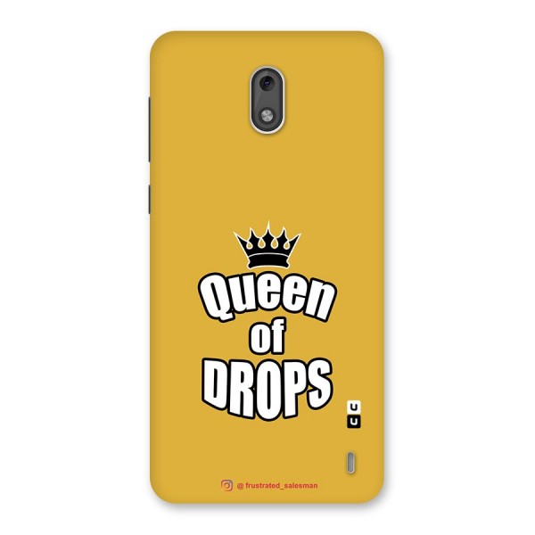 Queen of Drops Mustard Yellow Back Case for Nokia 2