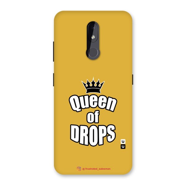 Queen of Drops Mustard Yellow Back Case for Nokia 3.2