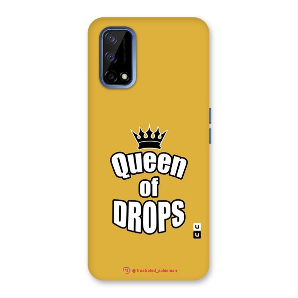 Queen of Drops Mustard Yellow Back Case for Realme Narzo 30 Pro