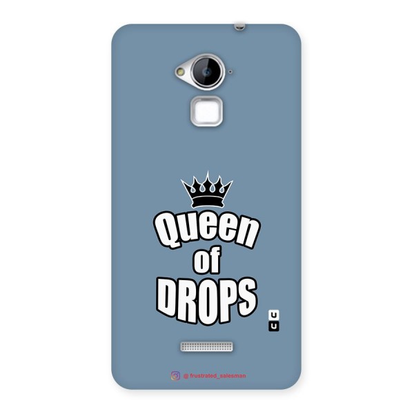 Queen of Drops SteelBlue Back Case for Coolpad Note 3