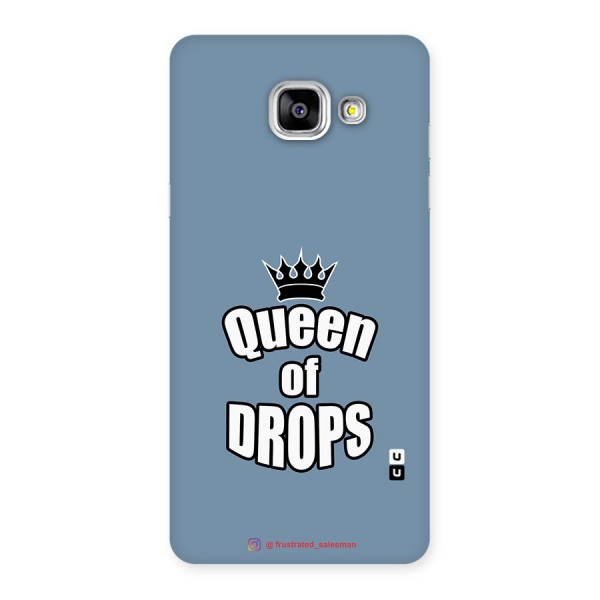 Queen of Drops SteelBlue Back Case for Galaxy A5 2016