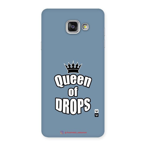 Queen of Drops SteelBlue Back Case for Galaxy A7 2016