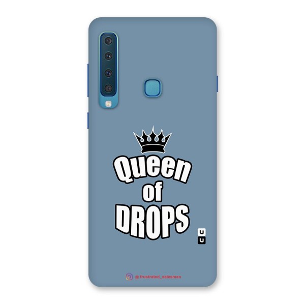 Queen of Drops SteelBlue Back Case for Galaxy A9 (2018)