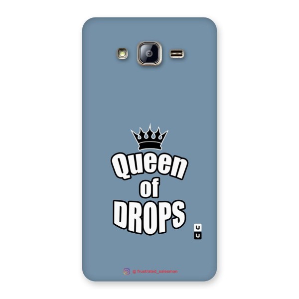 Queen of Drops SteelBlue Back Case for Galaxy On5