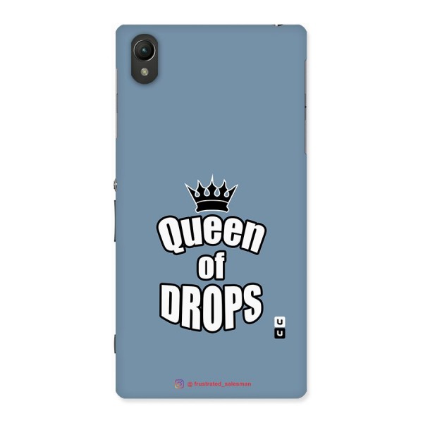 Queen of Drops SteelBlue Back Case for Sony Xperia Z1