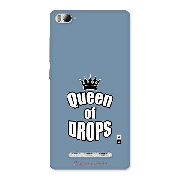 Queen of Drops SteelBlue Back Case for Xiaomi Mi4i