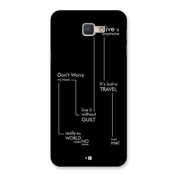 Quotes Of Life Back Case for Galaxy J5 Prime